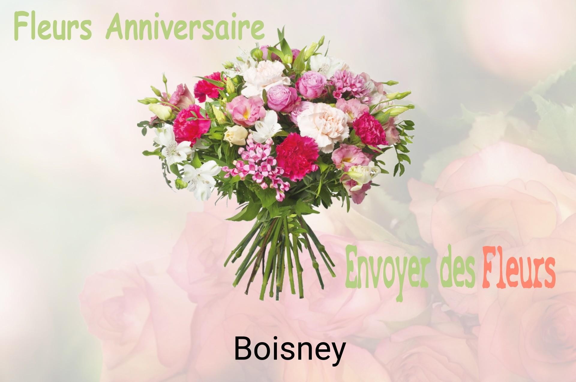Bouquet de fleurs d’anniversaire livré à Boisney